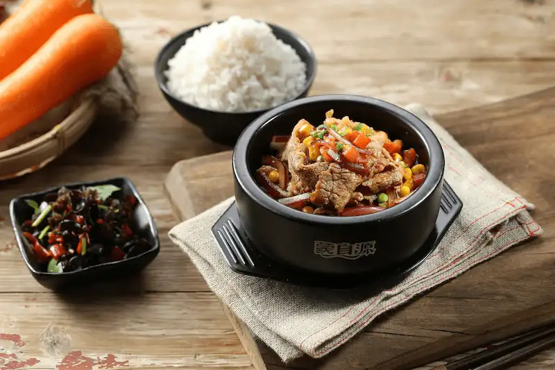 肥牛过桥饭 Beef Slices with Rice
